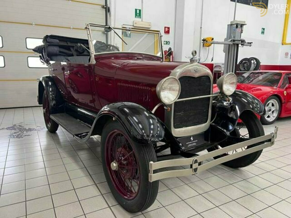 1930 Ford Model A Pheaton Cabriolet, foto 2