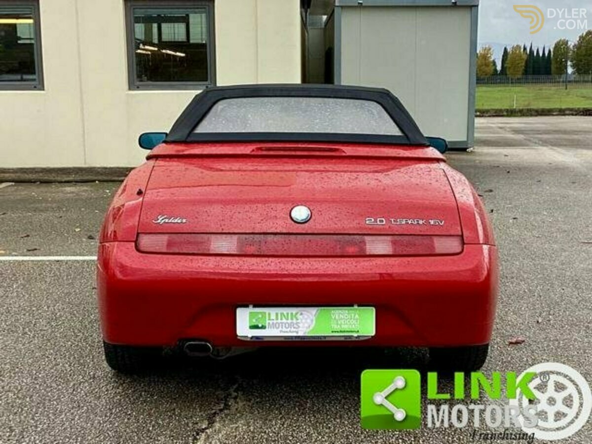 1995 Alfa Romeo Spider 2.0i 16V Twin Spark cat, Omologata ASI, foto 6