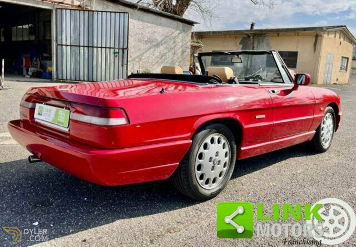 1990 Alfa Romeo Spider 2.0 Duetto, Omologata ASI, Matching Numbers, foto 5