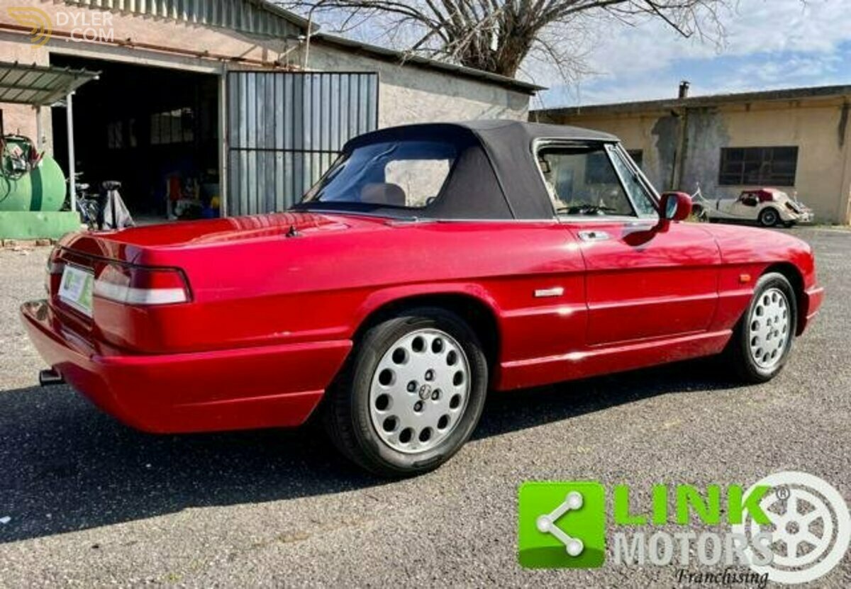 1990 Alfa Romeo Spider 2.0 Duetto, Omologata ASI, Matching Numbers, foto 6