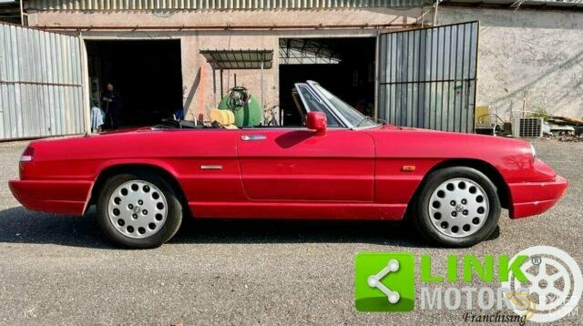 1990 Alfa Romeo Spider 2.0 Duetto, Omologata ASI, Matching Numbers, foto 10
