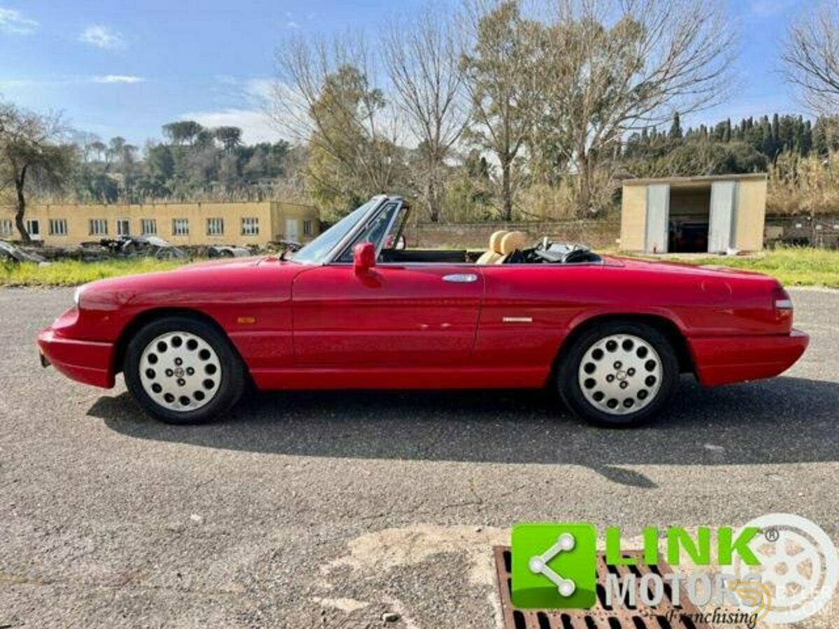 1990 Alfa Romeo Spider 2.0 Duetto, Omologata ASI, Matching Numbers, foto 11