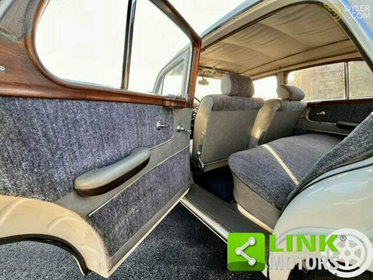 1958 Mercedes-Benz 220 S W180 Berlina, Tetto Webasto, Matching Numbers, foto 8