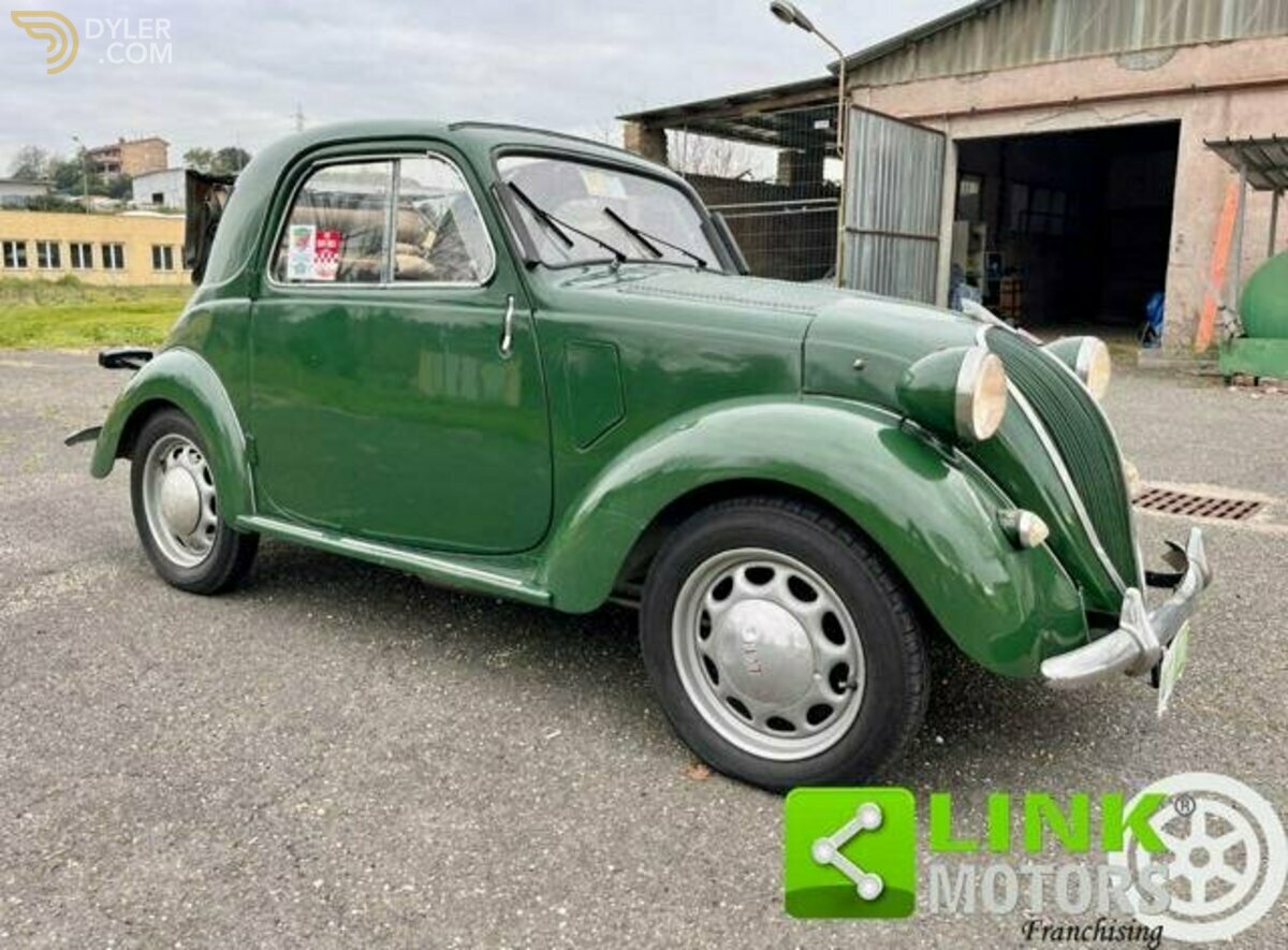 1949 Fiat Topolino 500B Trasformabile, Restaurata, Matching Numbers, foto 3