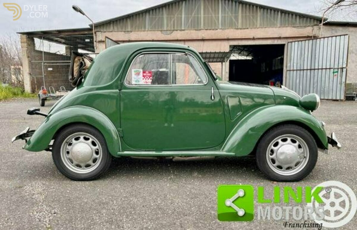 1949 Fiat Topolino 500B Trasformabile, Restaurata, Matching Numbers, foto 4