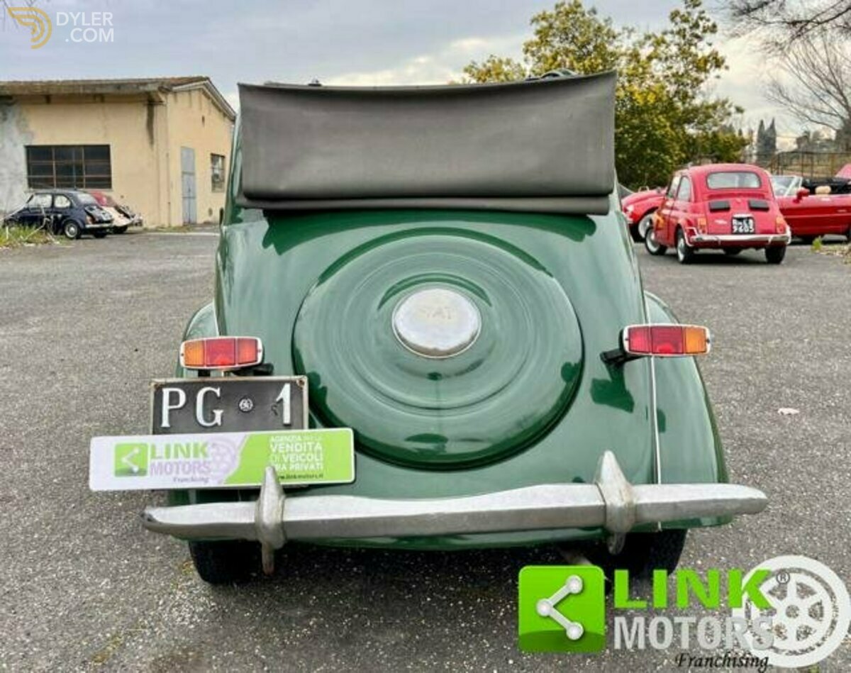 1949 Fiat Topolino 500B Trasformabile, Restaurata, Matching Numbers, foto 6