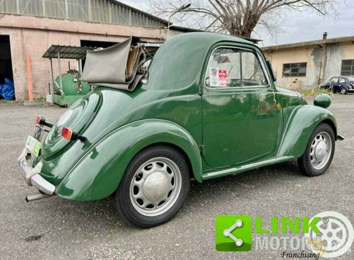 1949 Fiat Topolino 500B Trasformabile, Restaurata, Matching Numbers, foto 7
