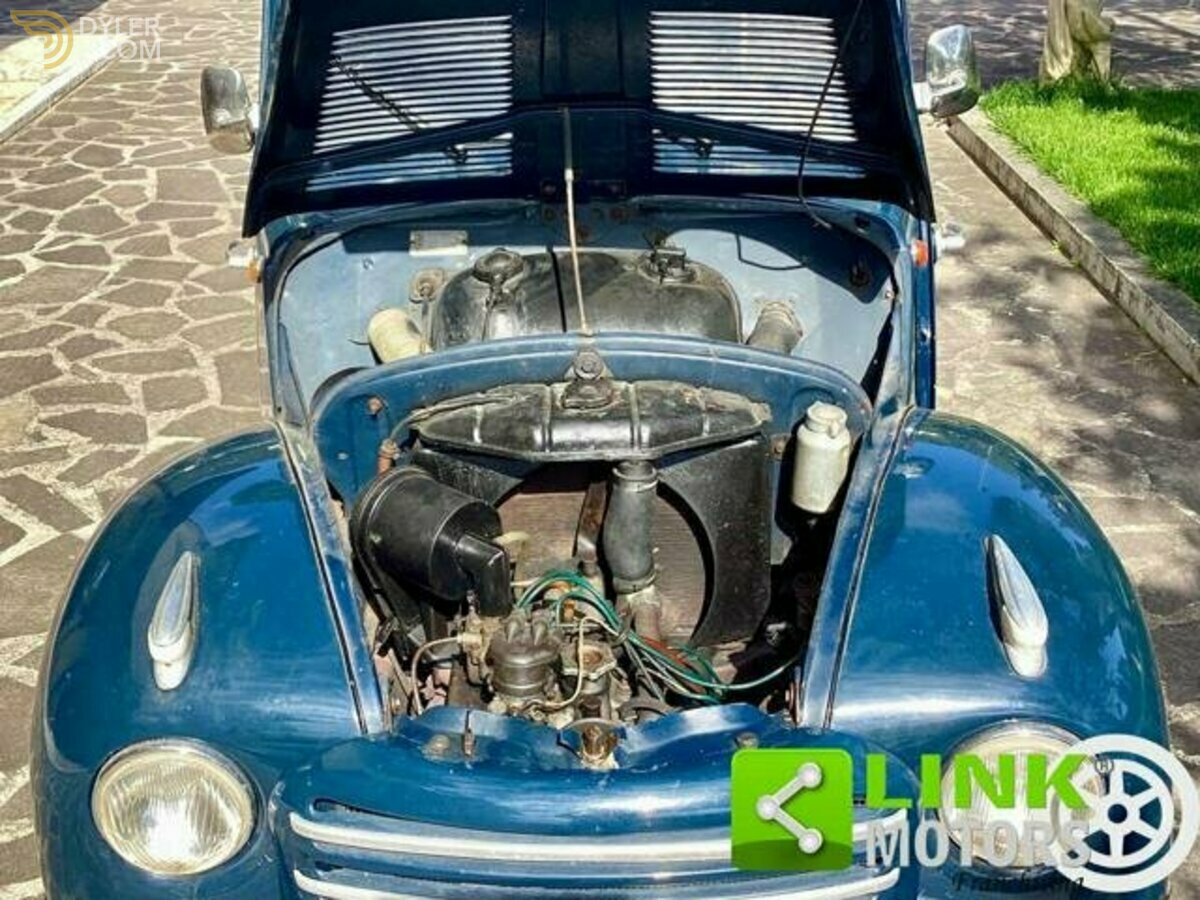 1954 Fiat 500 C Giardiniera Belvedere, conservata, omologata ASI, foto 2