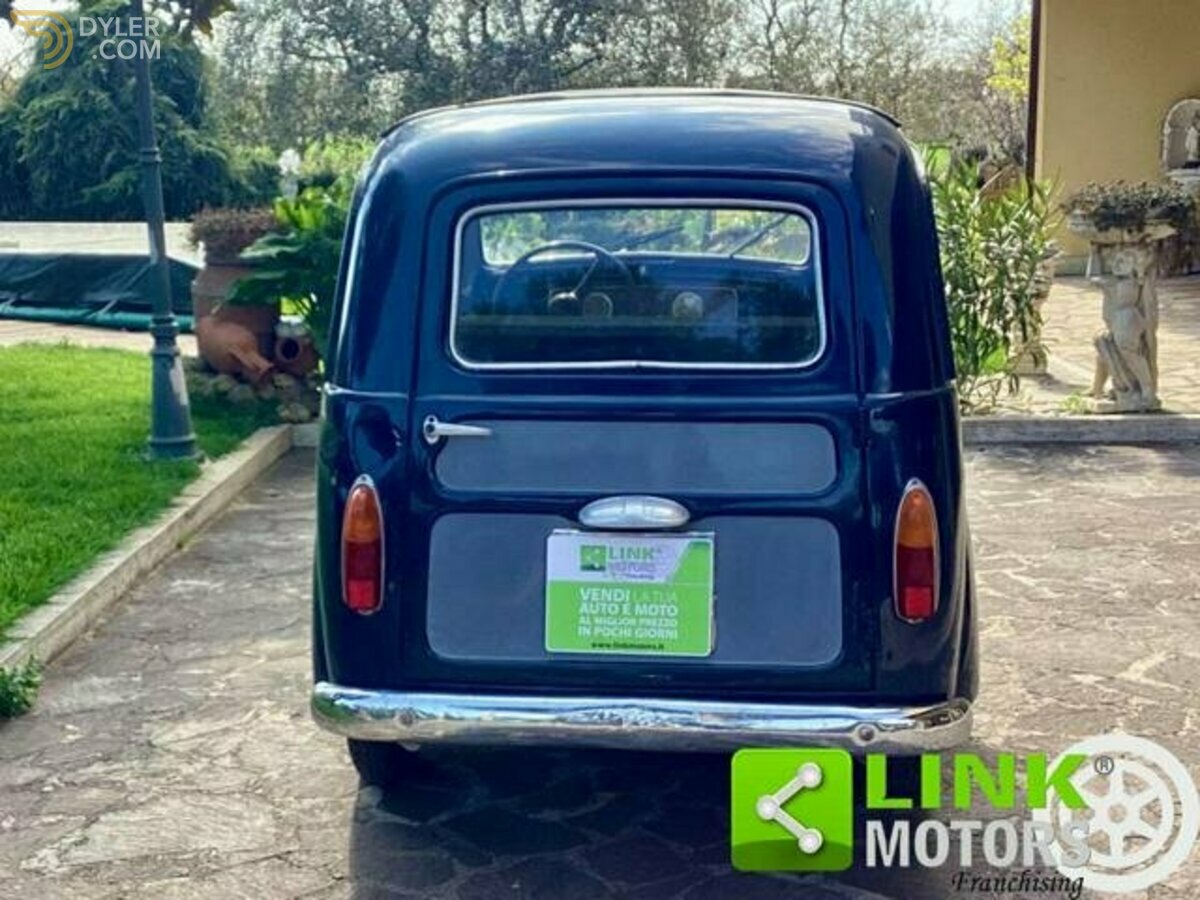 1954 Fiat 500 C Giardiniera Belvedere, conservata, omologata ASI, foto 6
