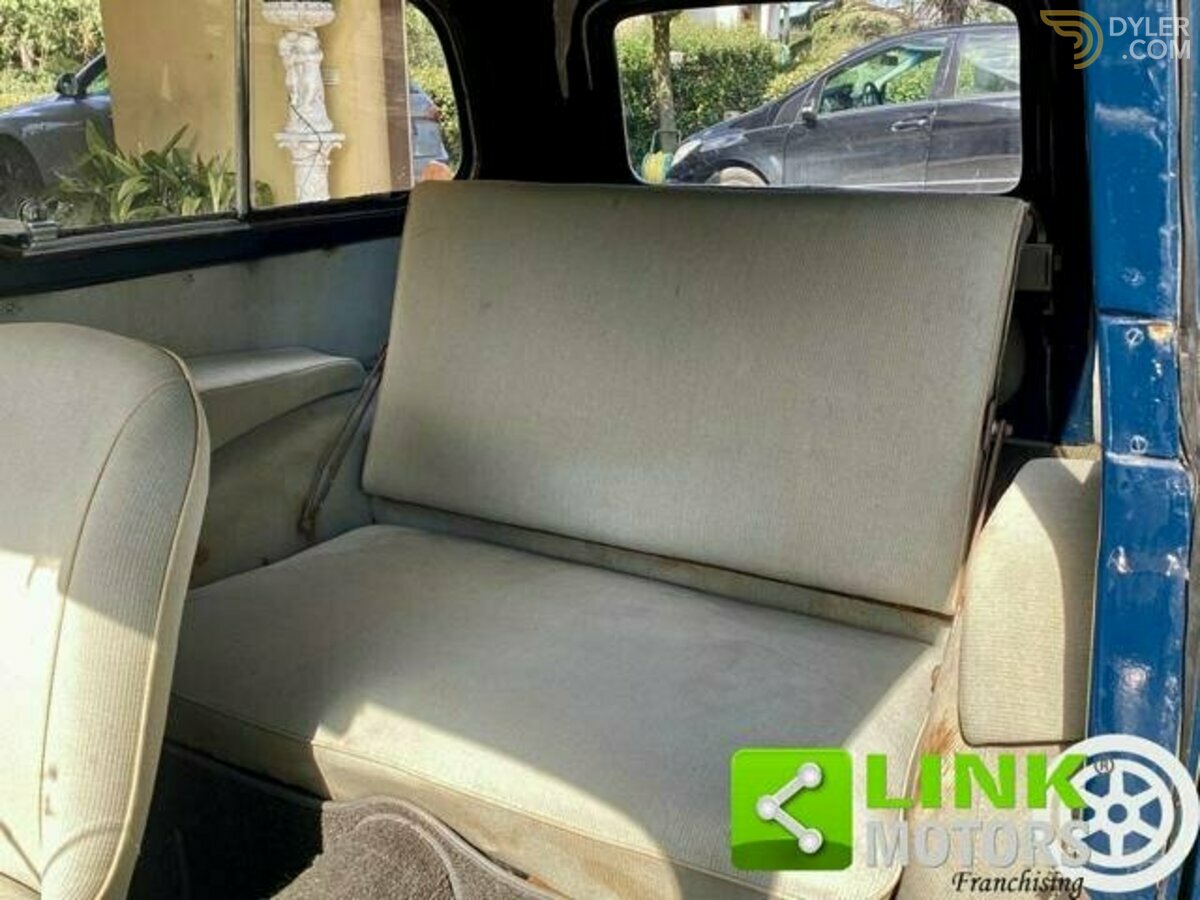 1954 Fiat 500 C Giardiniera Belvedere, conservata, omologata ASI, foto 10