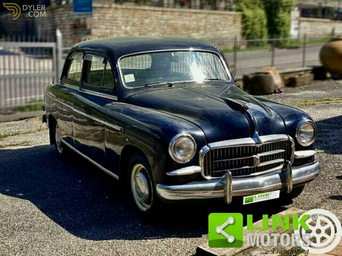1954 Fiat 1400 A, Conservata originale, Omologata ASI, foto 3