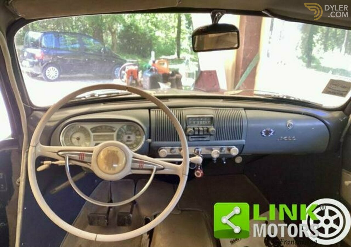 1954 Fiat 1400 A, Conservata originale, Omologata ASI, foto 10