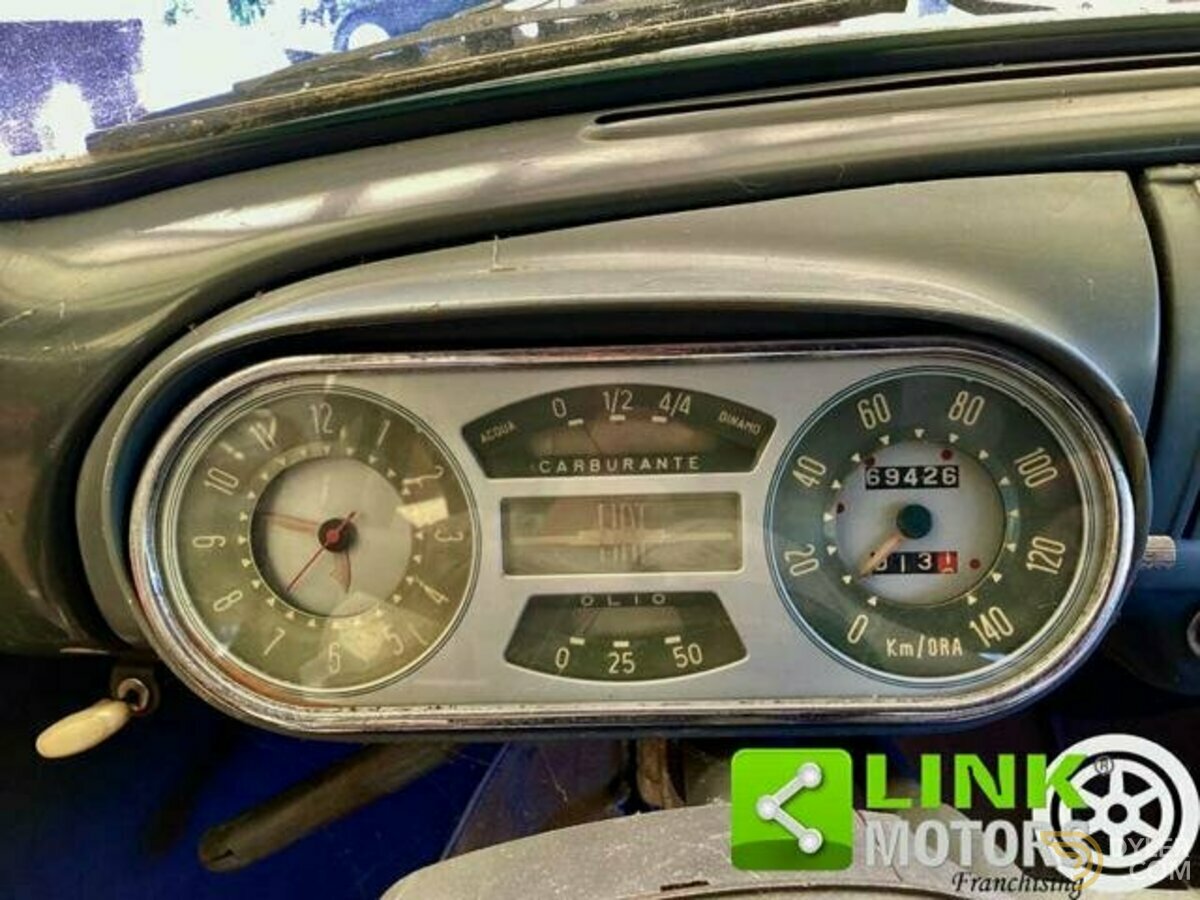 1954 Fiat 1400 A, Conservata originale, Omologata ASI, foto 12