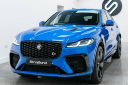 Jaguar F-Pace 5.0 P550 V8 SVR SUV 5dr Petrol Quickshift AWD Euro 2022 Blue