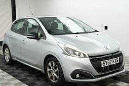 Peugeot 208 1.2 PureTech Active Euro 6 5dr Hatchback 2017 Silver