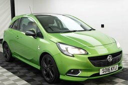Vauxhall Corsa 1.4i ecoFLEX Limited Edition Euro 6 3dr Hatchback 2016 Green