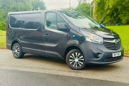 Vauxhall Vivaro 1.6 CDTi 2700 ecoFLEX L1 H1 Euro 6 (s/s) 5dr 2017 Black