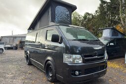 Toyota Hiace POP TOP 4 BERTH NEW FULL CAMPER CONVERSION 2006 Grey