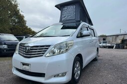 Toyota Alphard POP TOP 4 BERTH NEW CAMPER CONVERSION 2009 White