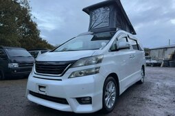 Toyota Vellfire POP TOP 4 BERTH NEW CAMPER CONVERSION 2008 White