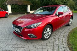 Mazda 3 2.2 SKYACTIV-D SE-L Nav Euro 6 (s/s) 5dr Hatchback 2015 Red