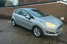 Ford Fiesta 1.0T EcoBoost Zetec Euro 6 (s/s) 5dr Hatchback 2016 Silver