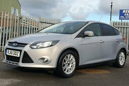 Ford Focus 1.6 Titanium Hatchback 5dr Petrol Manual Euro 5 (1 Hatchback 2012 Silver