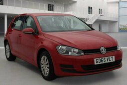 Volkswagen Golf 1.4 TSI BlueMotion Tech S Euro 6 (s/s) 5dr Hatchback 2015 Red