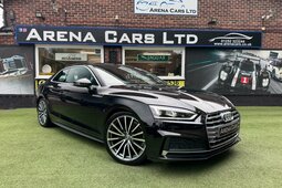 Audi A5 2.0 TFSI 40 S line S Tronic Euro 6 (s/s) 2dr Coupe 2020 Black