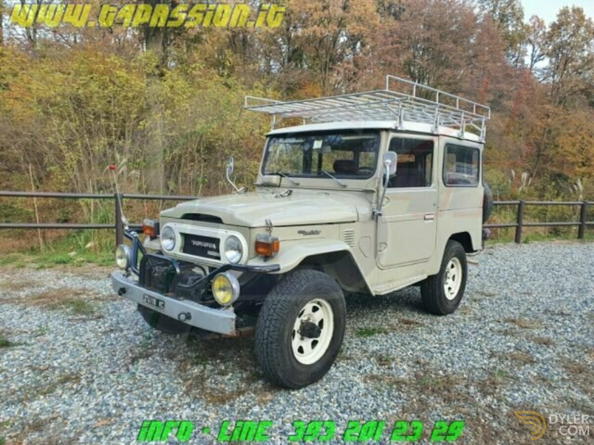 1976 Toyota Land Cruiser BJ40 Vettura ASI, foto 2