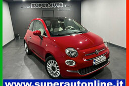 Fiat 500 1.2 Lounge 69cv E6 "UNICOPROPRIEARIO" Hatchback 2017 Red