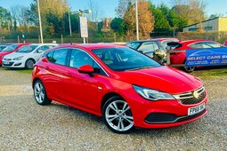 Vauxhall Astra 1.6i Turbo GPF SRi VX Line Nav Hatchback 5dr Petro Berlina compatta 2018 Rosso