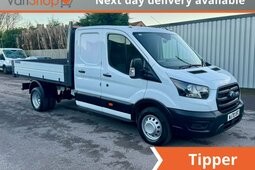 Ford Transit 2.0 350 EcoBlue Leader Tipper Double Cab 4dr Diese 2021 White