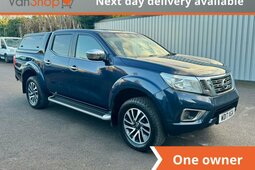 Nissan Navara 2.3 dCi N-Connecta 4WD Euro 6 (s/s) 4dr Pickup 2017 Blue