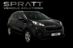 Kia Sportage 1.7 CRDi 2 SUV 5dr Diesel Manual Euro 6 (s/s) (114 2017 Black