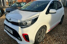 Kia Picanto 1.0 GT-Line Hatchback 5dr Petrol Manual Euro 6 (66 Berlina compatta 2017 Bianco