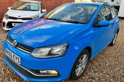 Volkswagen Polo 1.2 TSI BlueMotion Tech SE Hatchback 3dr Petrol Ma Berlina compatta 2015 Blu