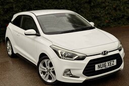 Hyundai i20 1.2 Blue Drive Sport Nav Euro 6 (s/s) 3dr Coupe 2016 White