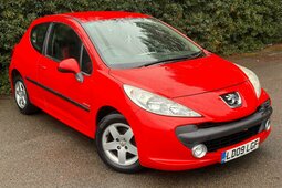 Peugeot 207 1.4 Verve 3dr Hatchback 2009 Red