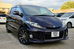 Toyota Estima Aeras 2.4 Hybrid 7 Seat ULEZ 2012 Viola
