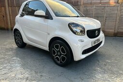 Smart ForTwo 1.0 Prime (Premium) Coupe 2dr Petrol Twinamic Euro Coupe 2018 White