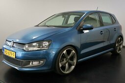 Volkswagen Polo 1.0 TSI 95pk BLUEMOTION origineel Nederlands Hatchback 2015 Blue