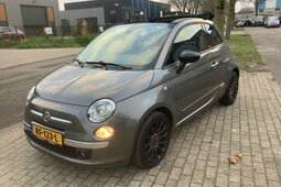 Fiat 500 0.9 TWINAIR LOUNGE cabrio Descapotable / Roadster 2015 Gris