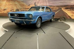 Ford Mustang Coupe K-code high performance Coupe 1966 Blue