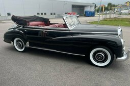 Mercedes-Benz 300 Adenauer Convertible. 1 of 641 ex. Europe car Cabriolet / Roadster 1953 Nero