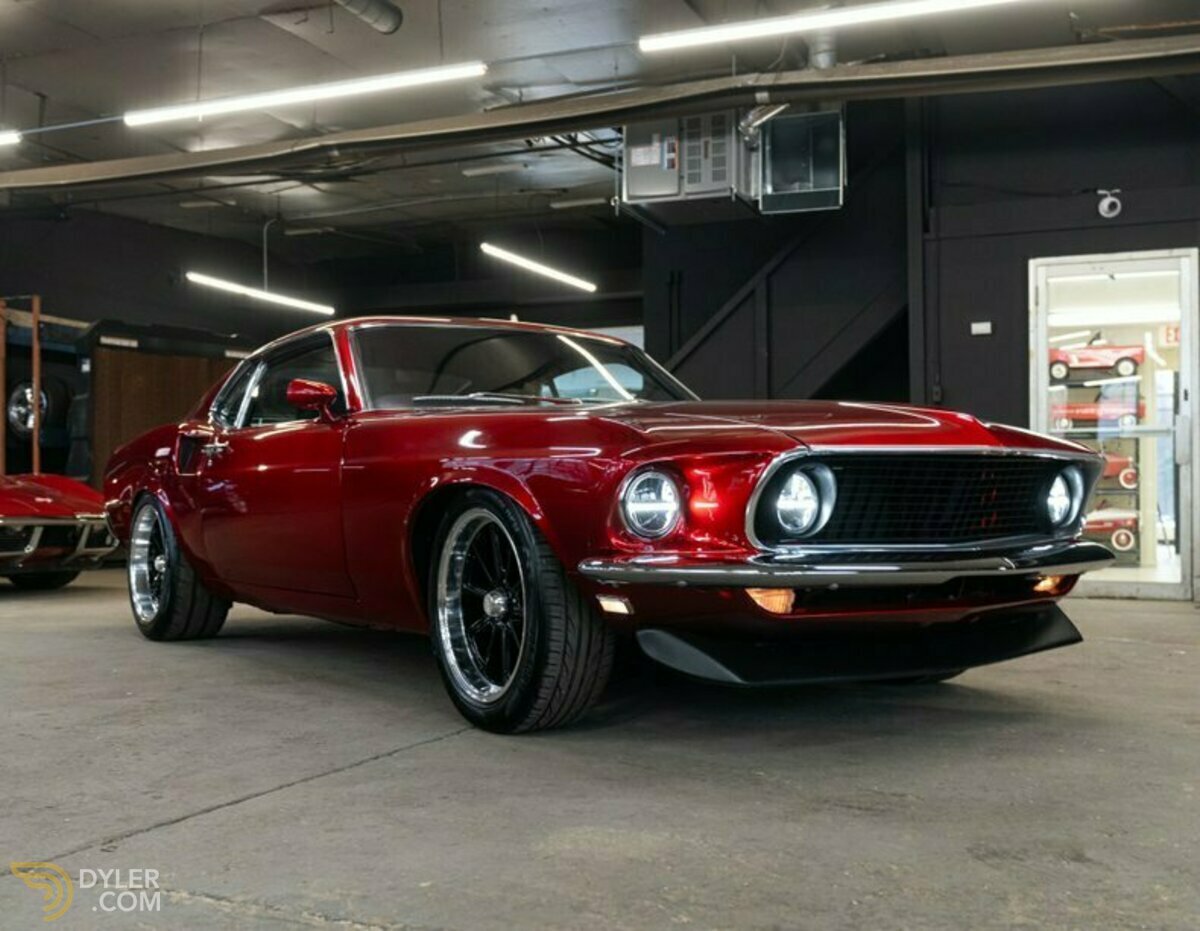 Classic 1969 Ford Mustang Fastback Supercharged Predator GT500 Motor En  Venta. Precio 189 999 USD - Dyler, image size:1200x931