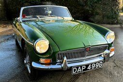 MG MGB ROADSTER PULL HANDLE Descapotable / Roadster 1964 Verde