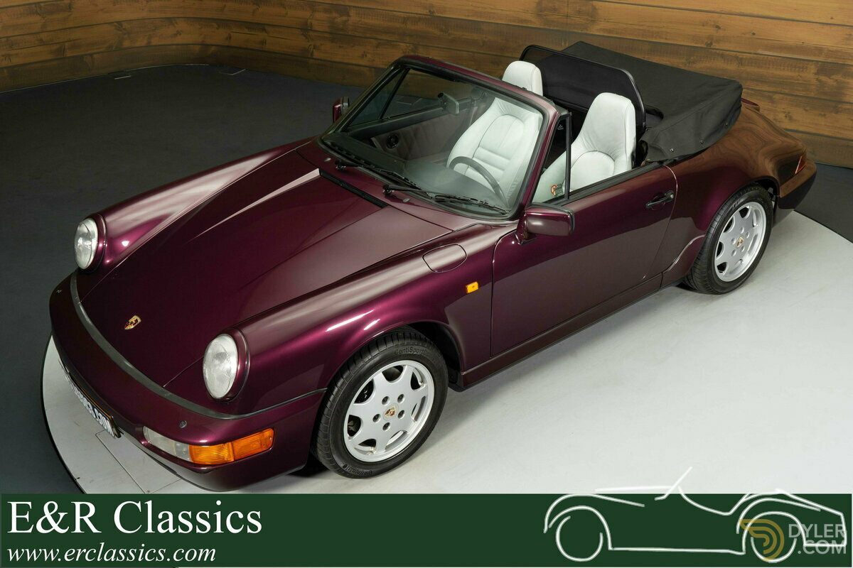 1990 Porsche 911 Porsche 911 Carrera 4 Cabriolet, foto 3