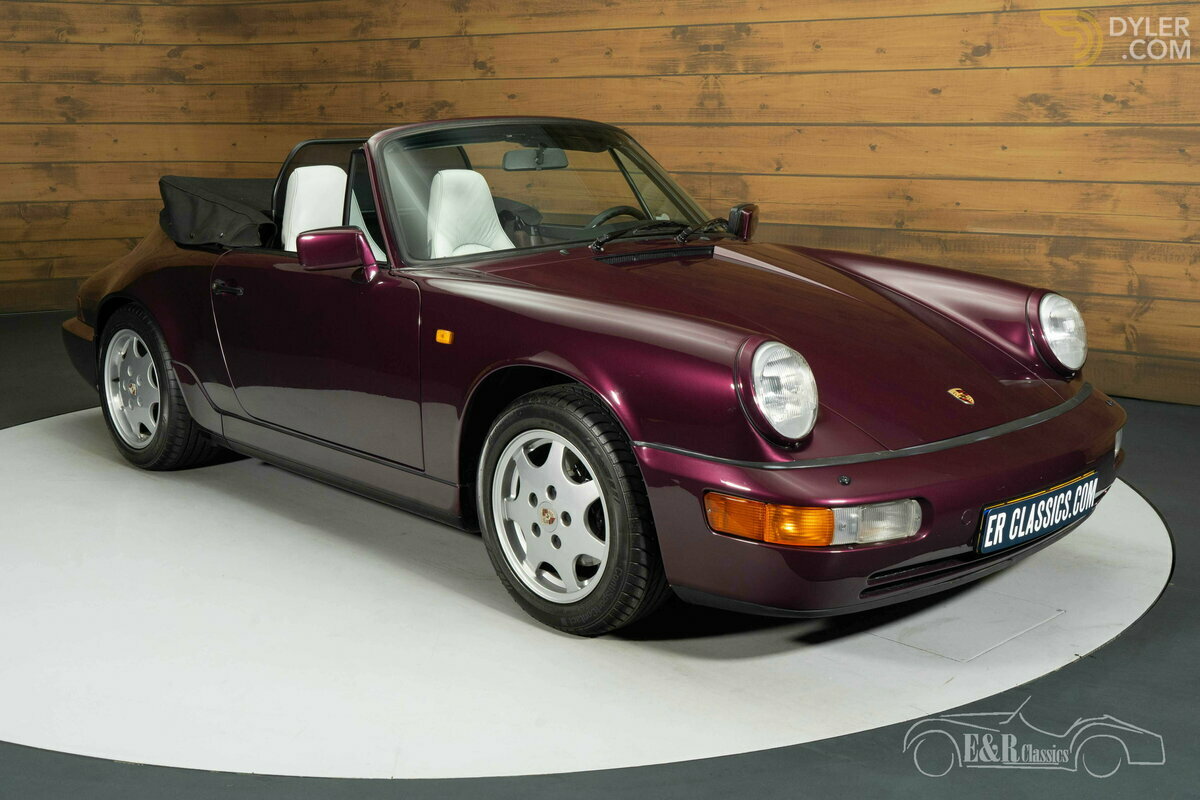 1990 Porsche 911 Porsche 911 Carrera 4 Cabriolet, foto 4