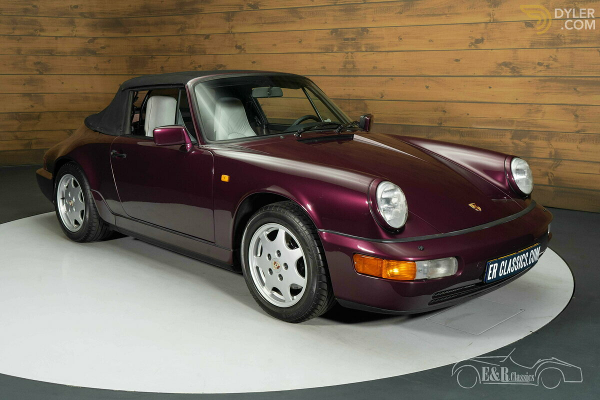1990 Porsche 911 Porsche 911 Carrera 4 Cabriolet, foto 5